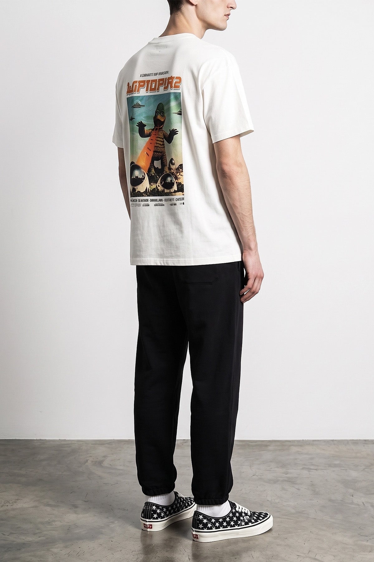 Carhartt WIP Sweatpants with Embroidered Logo Detail
