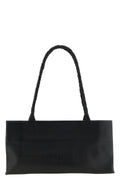 Black 'Paper Bag' Shoulder Bag