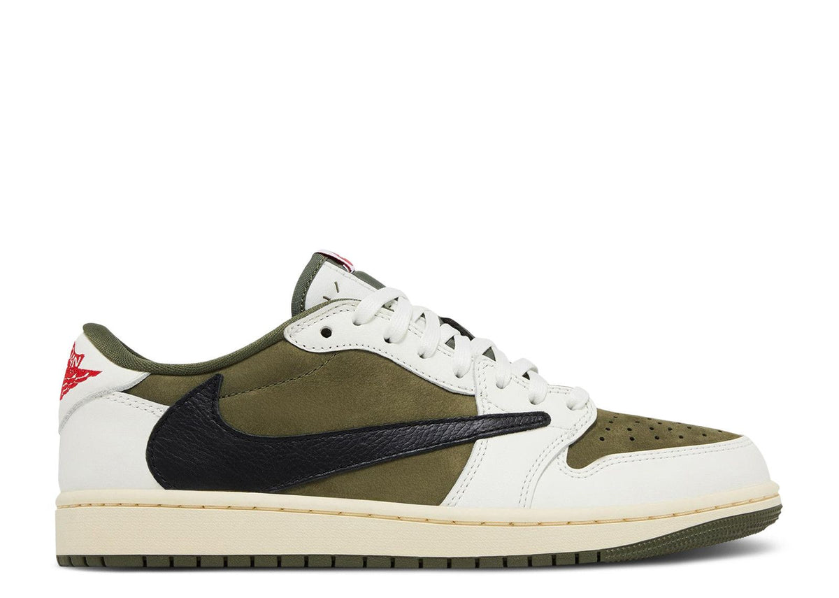 Travis Scott X Air Jordan 1 Low 'Medium Olive"