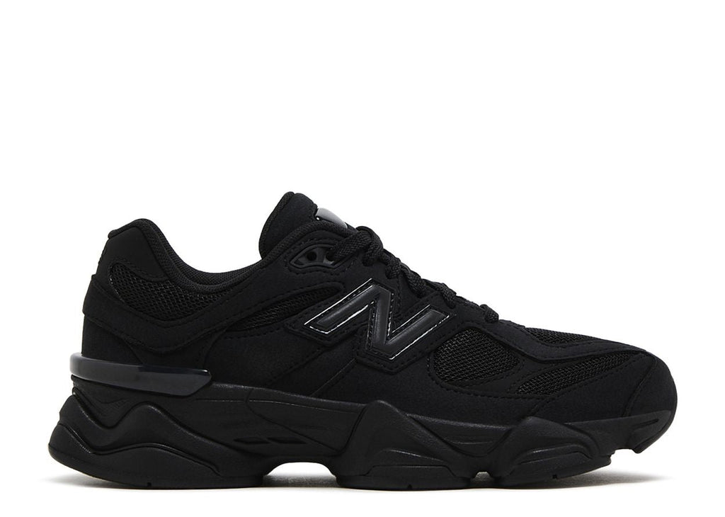 New Balance 9060 GS 'Triple Black' SALE