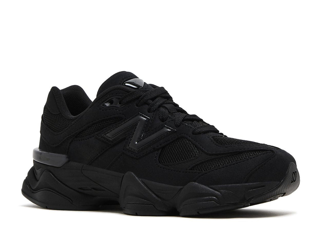 New Balance 9060 GS 'Triple Black' SALE