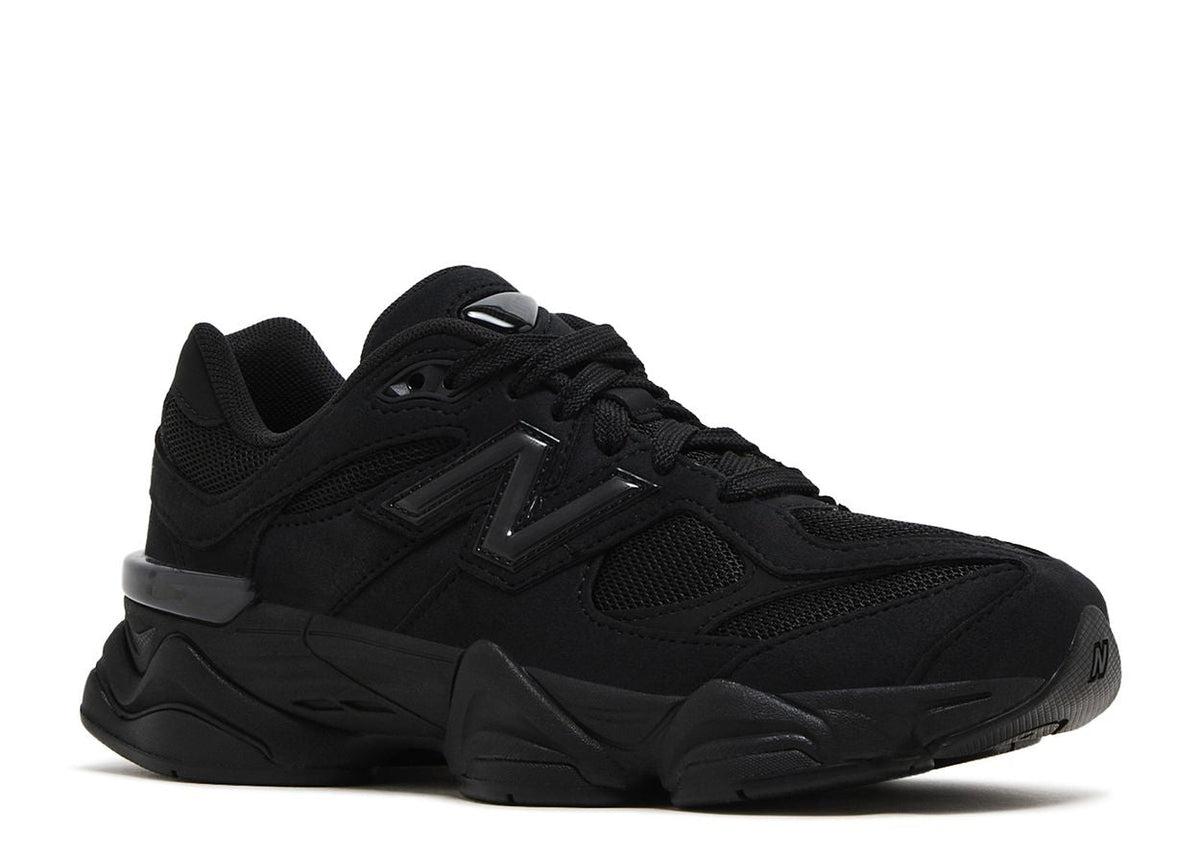 New Balance 9060 GS 'Triple Black' SALE