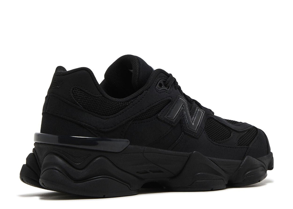 New Balance 9060 GS 'Triple Black' SALE
