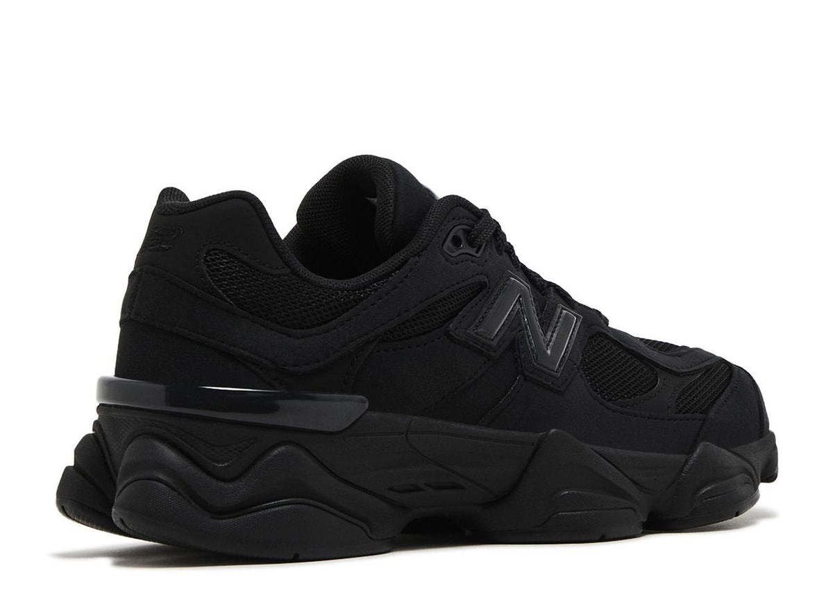 New Balance 9060 GS 'Triple Black' SALE