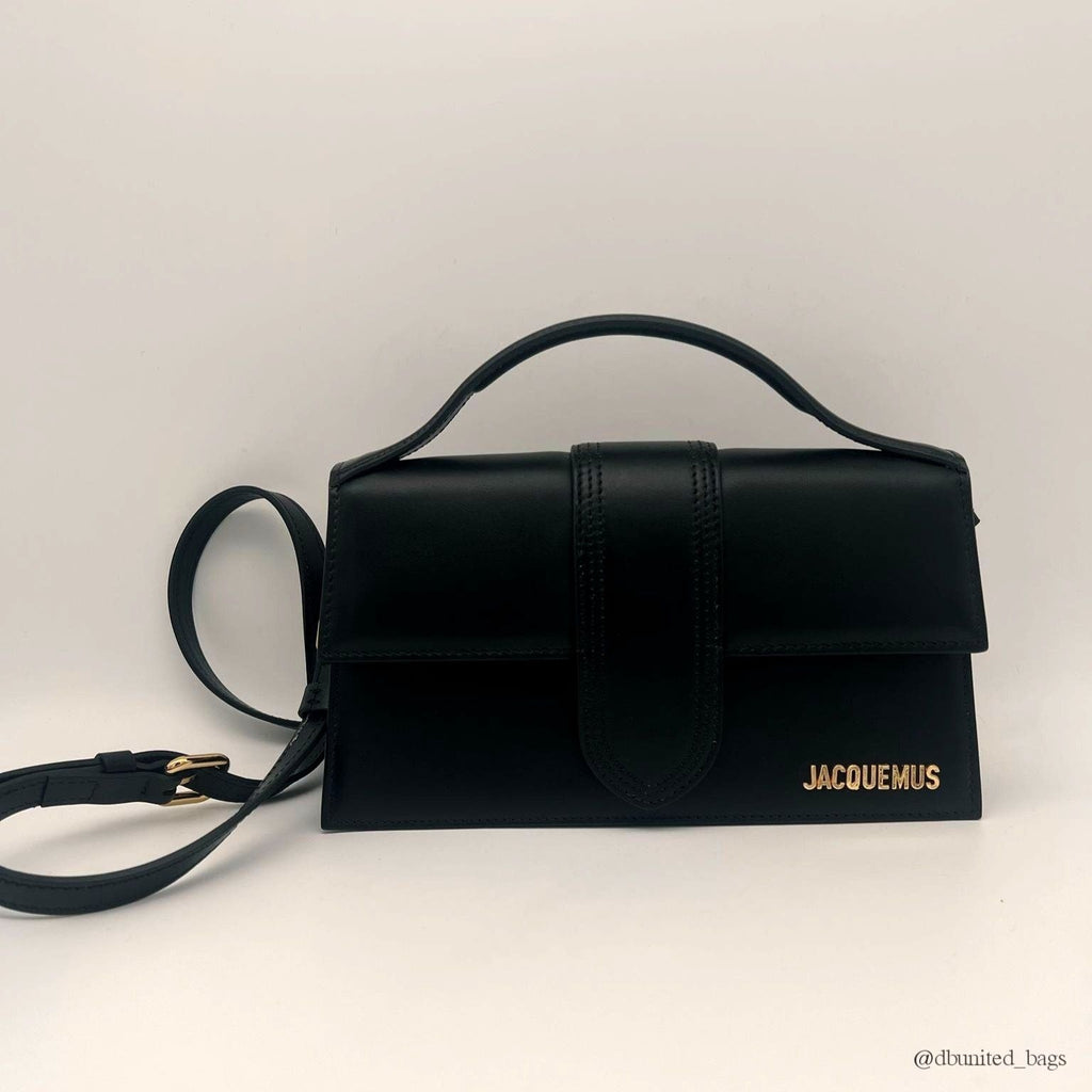 JACQUEMUS GRANDE BAMBINO 213BA007 - BLACK