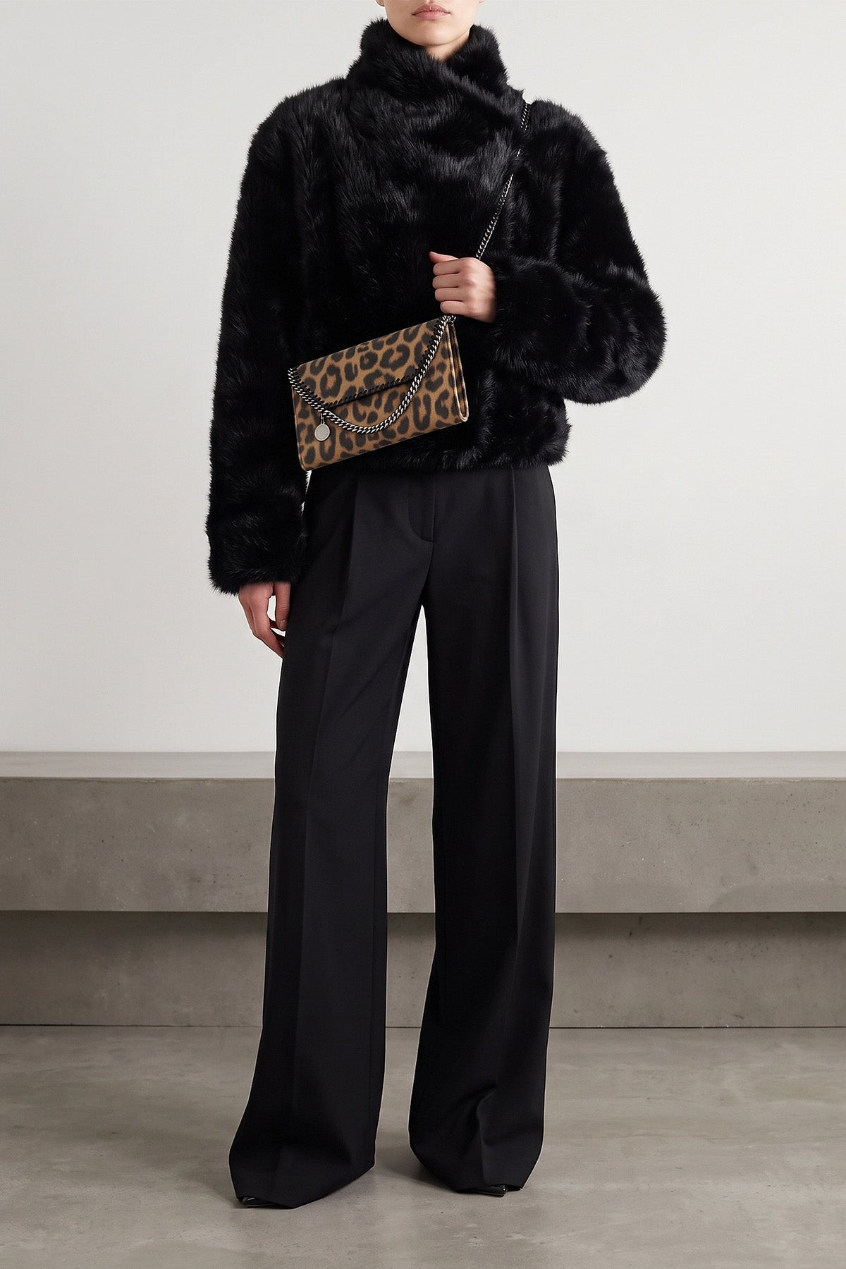 'Jackie First' Faux Fur Jacket