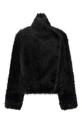 'Jackie First' Faux Fur Jacket