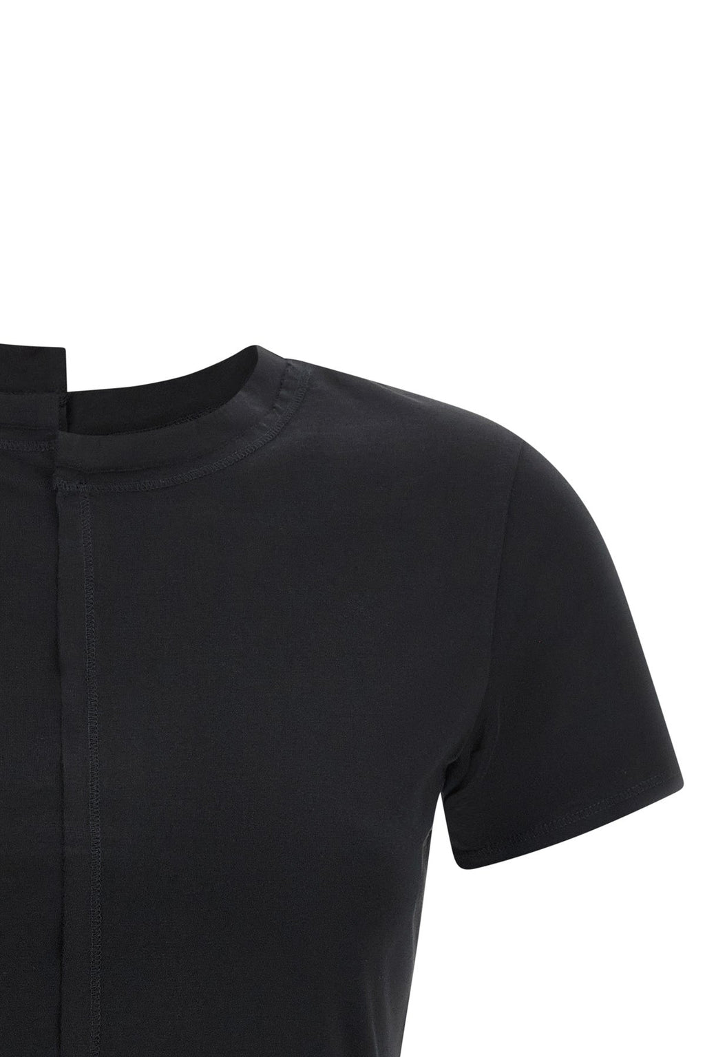 Y-3 T-Shirt with Asymmetrical Hem