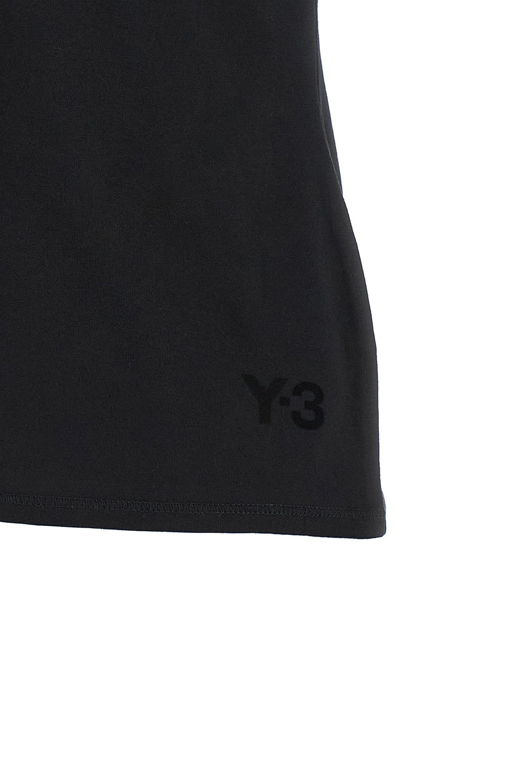 Y-3 T-Shirt with Asymmetrical Hem
