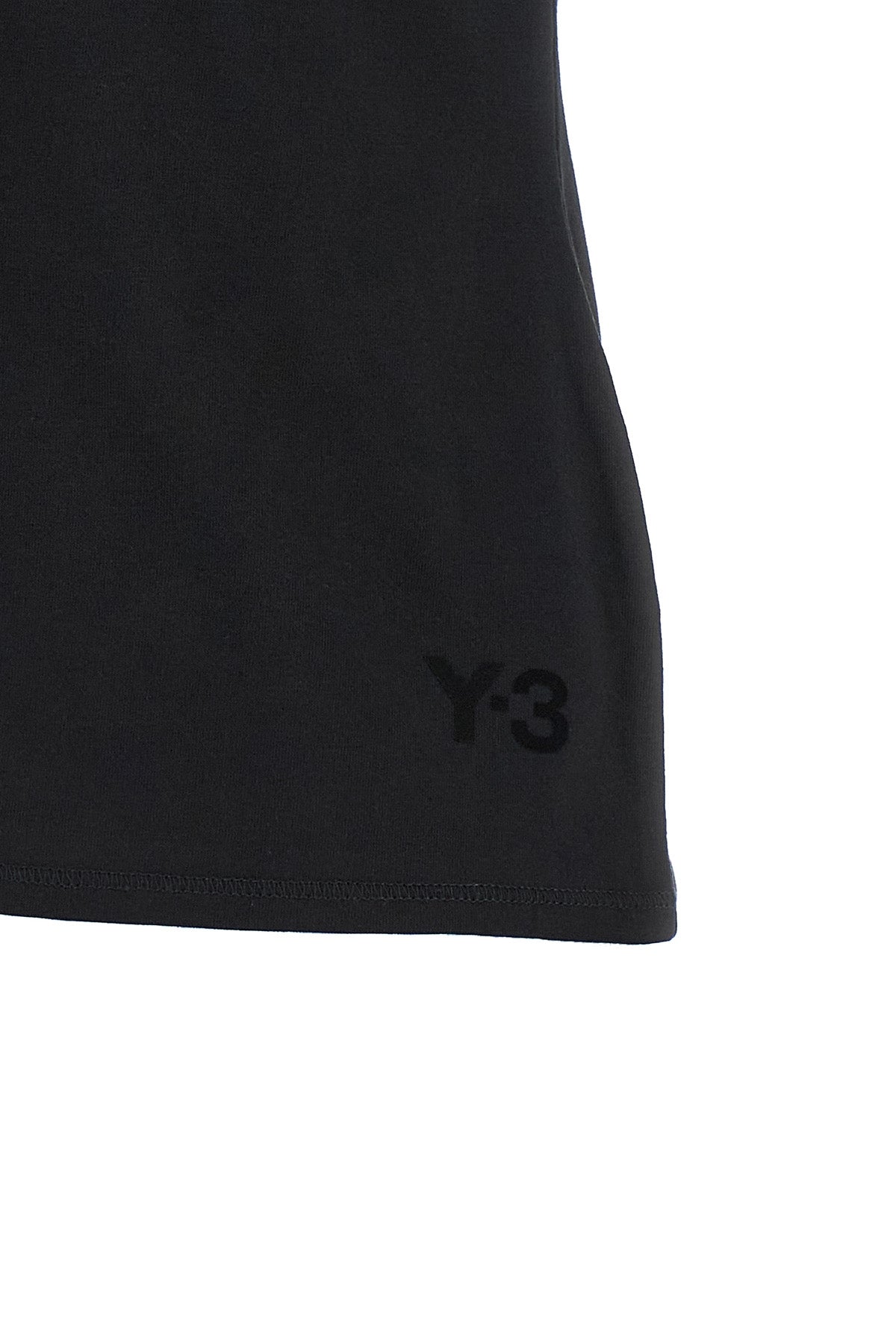 Y-3 T-Shirt with Asymmetrical Hem