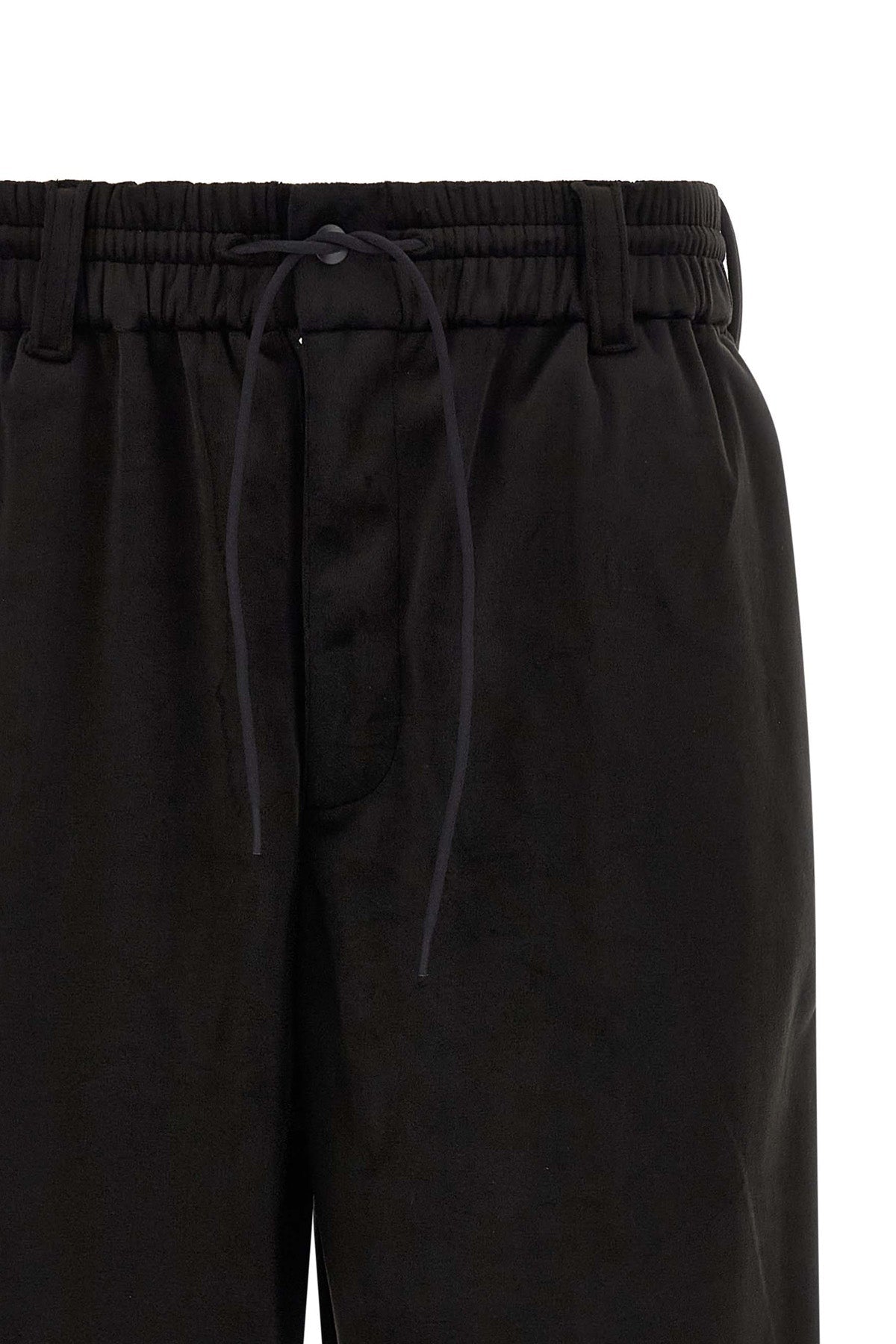 Velvet effect joggers
