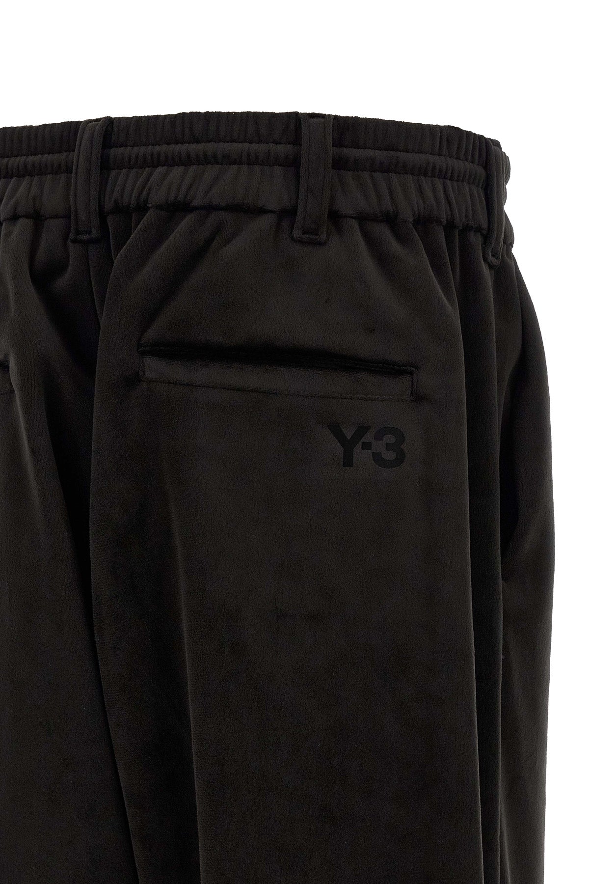 Velvet effect joggers