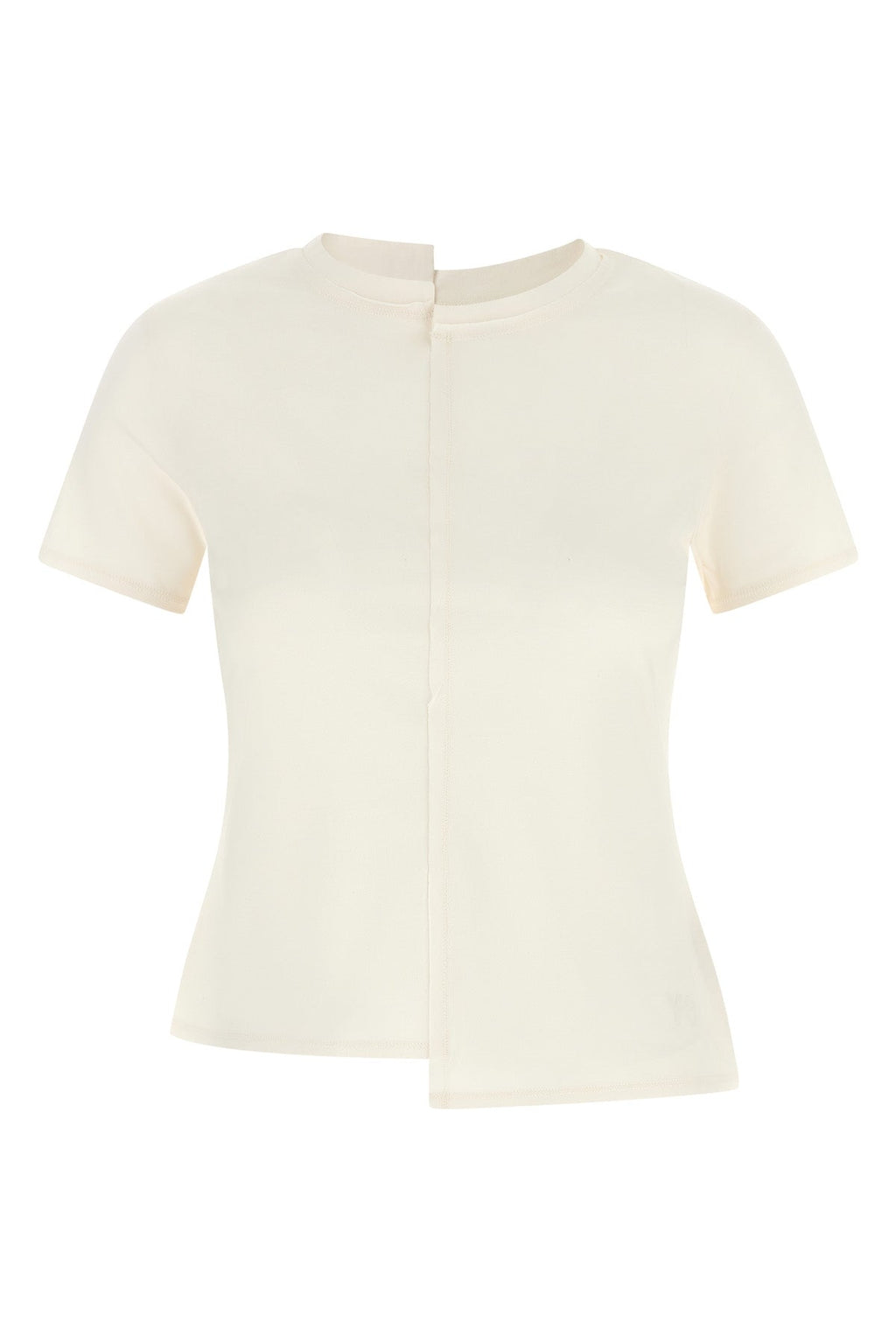 Y-3 T-Shirt with Asymmetrical Seam