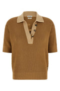 J.W.ANDERSON Polo Jumper With Metal Ring Details