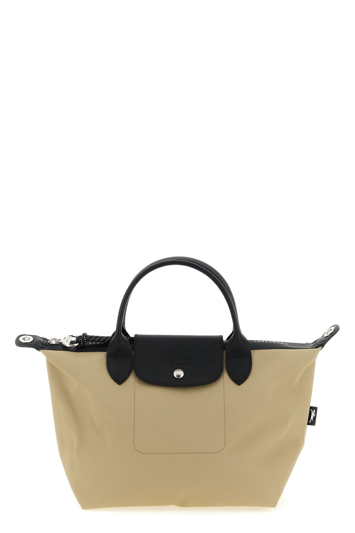 Longchamp Handbag With Braided Zip Pull