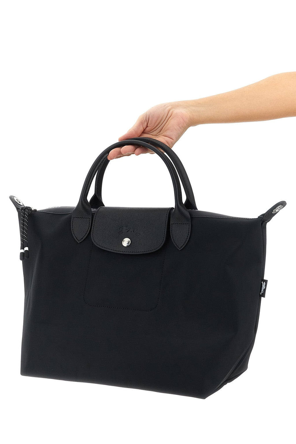 LONGCHAMP Handbag With Leather Flap