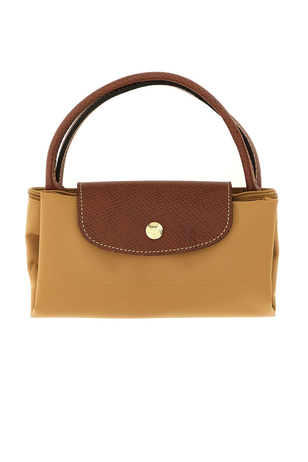 Longchamp Handbag with Leather Details