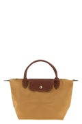 Longchamp Handbag with Leather Details
