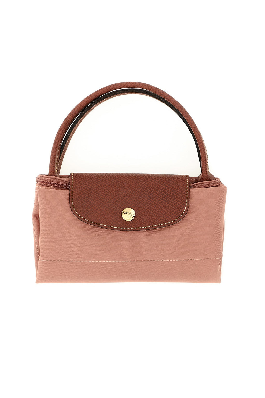 LONGCHAMP Top-Handle Bag With Leather Trims