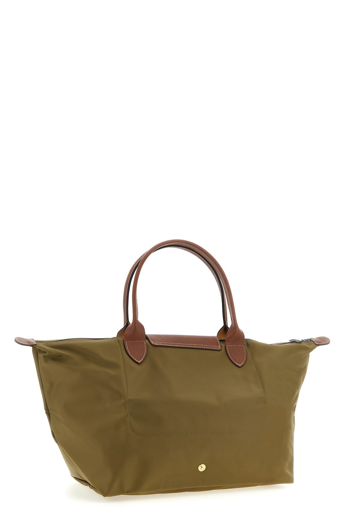 Longchamp Handbag with Leather Trim