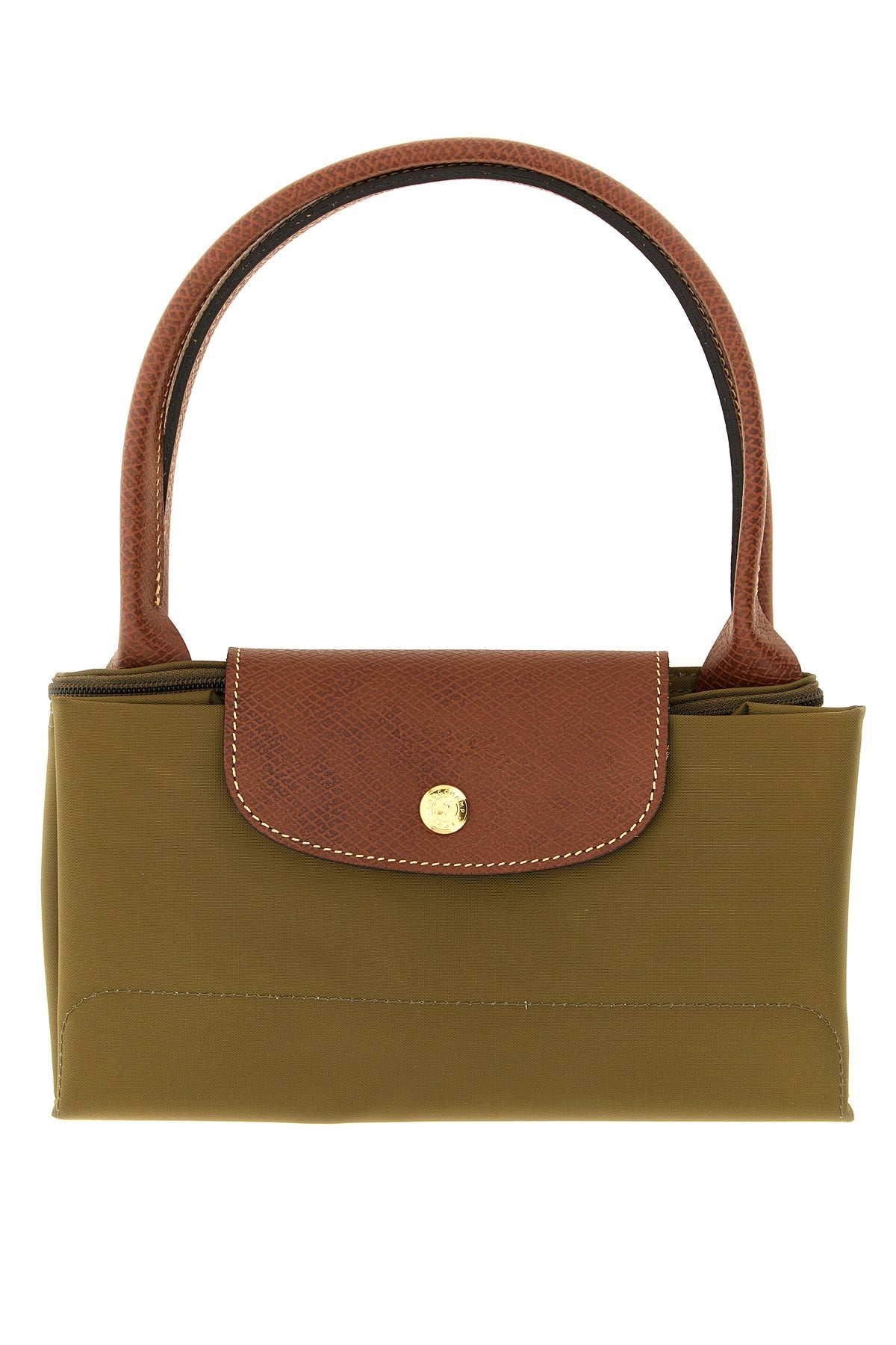 Longchamp Handbag with Leather Trim