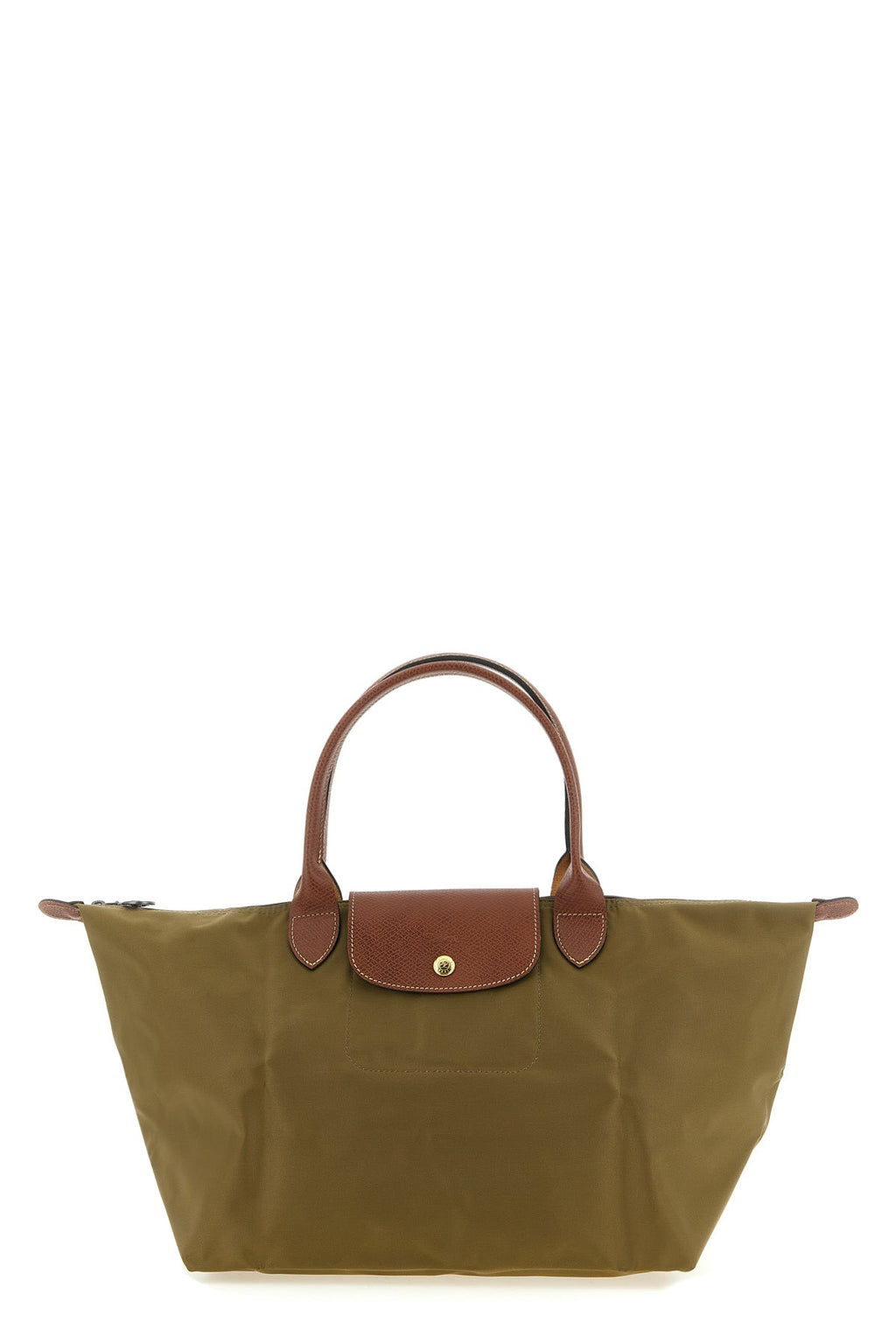 Longchamp Handbag with Leather Trim