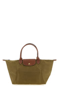 Longchamp Handbag with Leather Trim