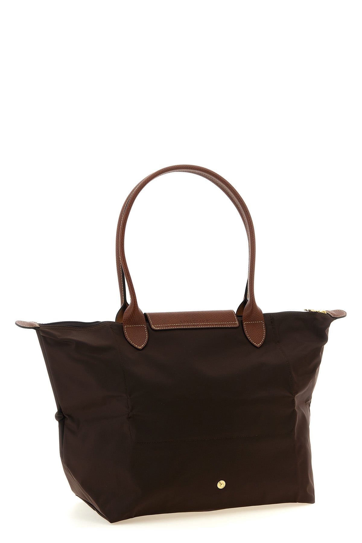 Mocha 'L Le Pliage Original' Shoulder Bag