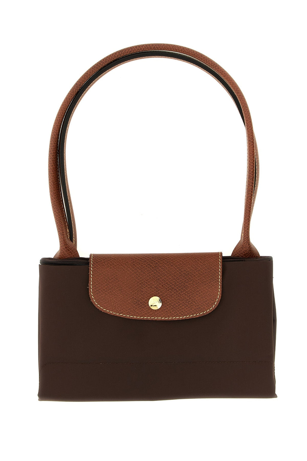 Mocha 'L Le Pliage Original' Shoulder Bag