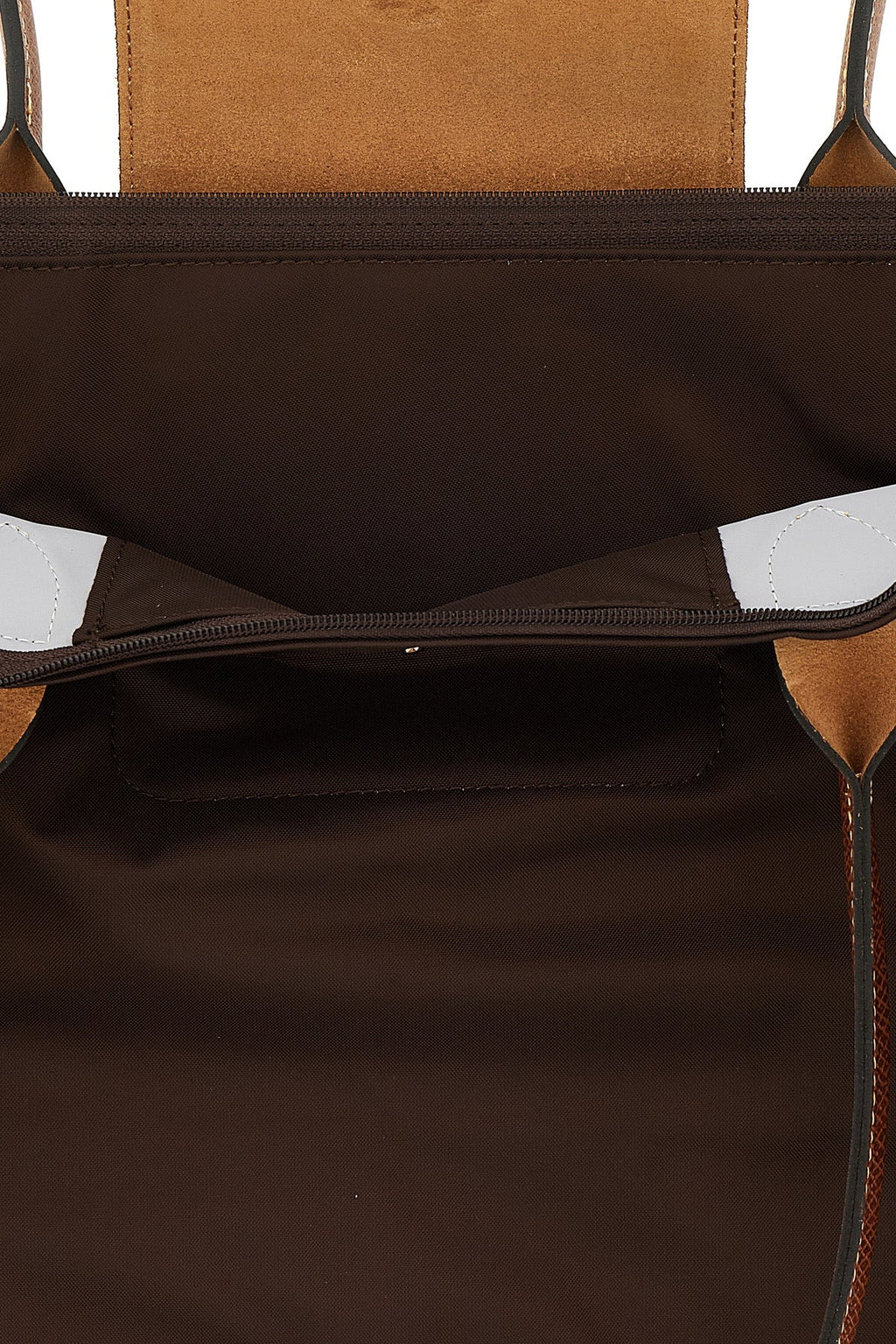 Mocha 'L Le Pliage Original' Shoulder Bag