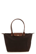 Mocha 'L Le Pliage Original' Shoulder Bag