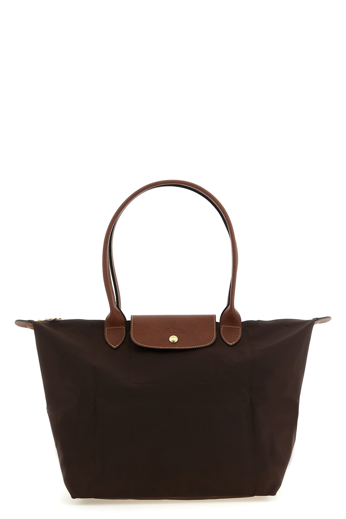 Mocha 'L Le Pliage Original' Shoulder Bag