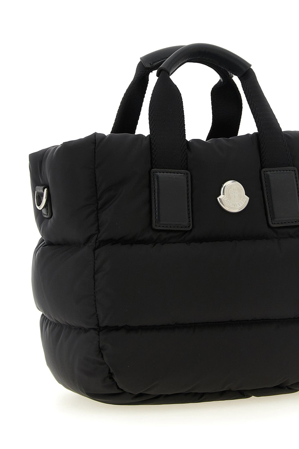 Moncler Tote Bag With Metal Logo Plaque