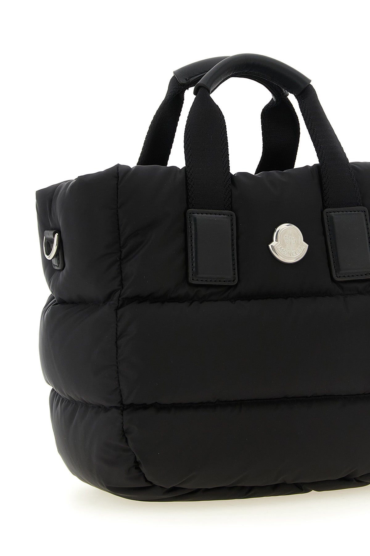 Moncler Tote Bag With Metal Logo Plaque