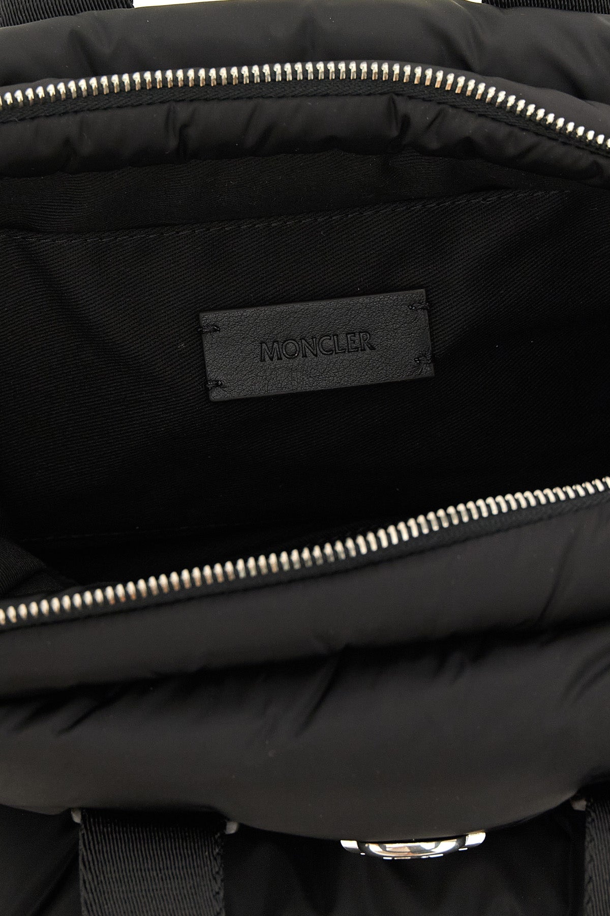 Moncler Tote Bag With Metal Logo Plaque