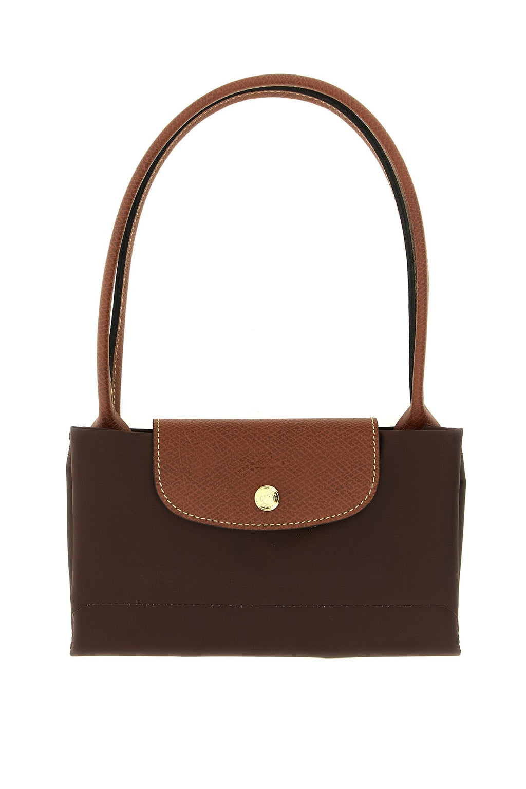 M Le Pliage Original Shoulder Bag, Dark Brown