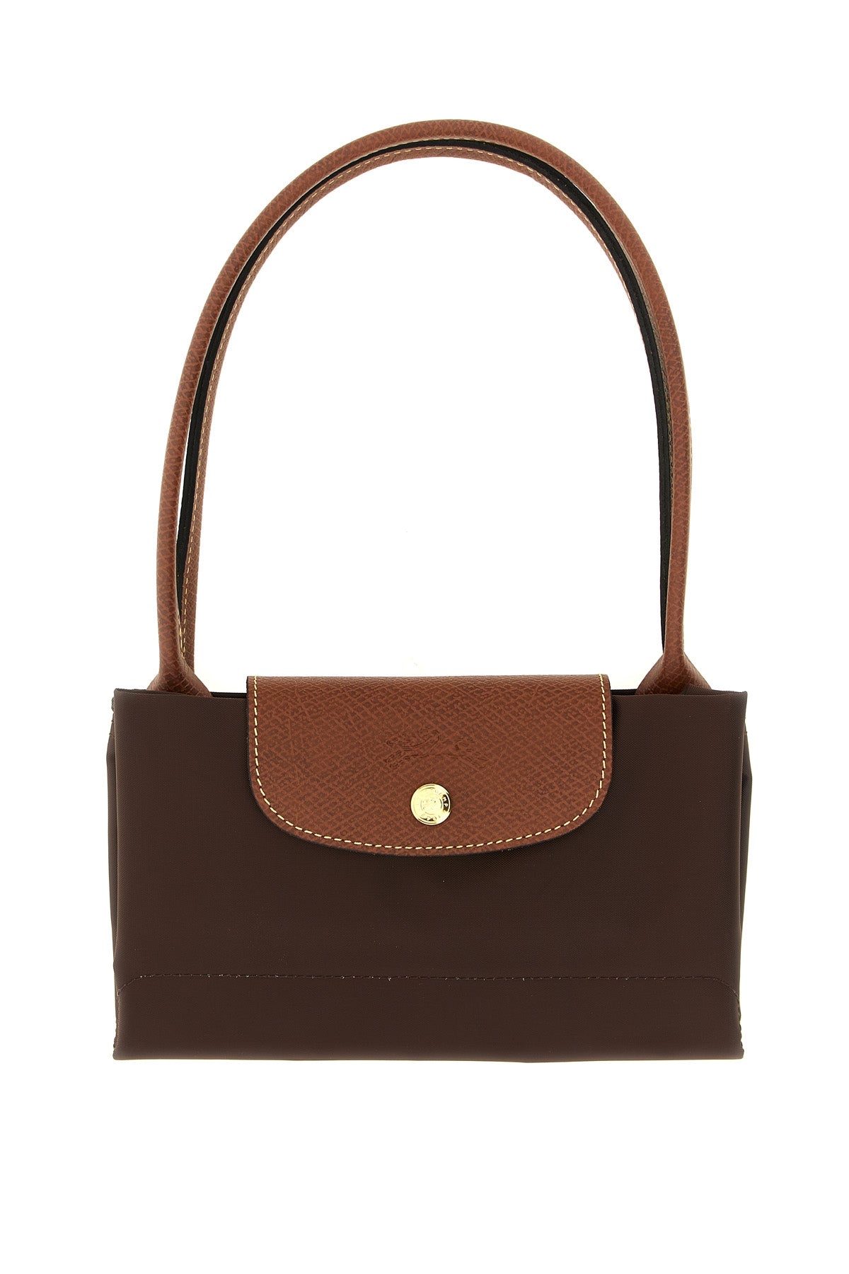 M Le Pliage Original Shoulder Bag, Dark Brown