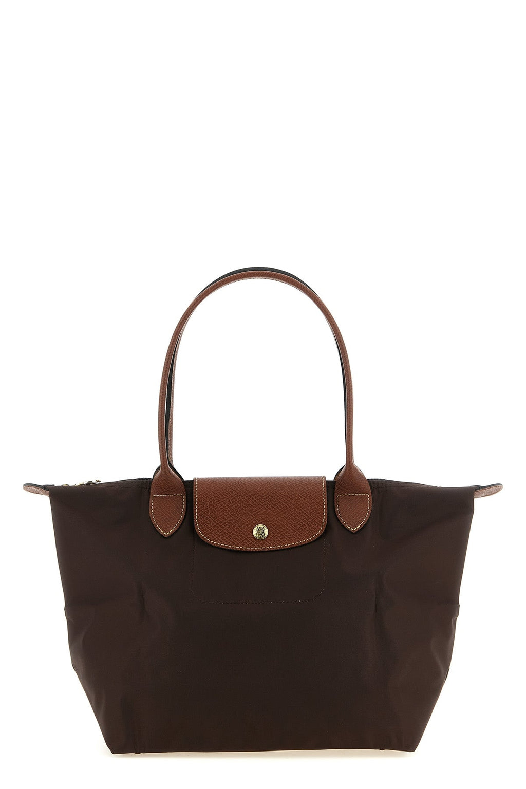 M Le Pliage Original Shoulder Bag, Dark Brown