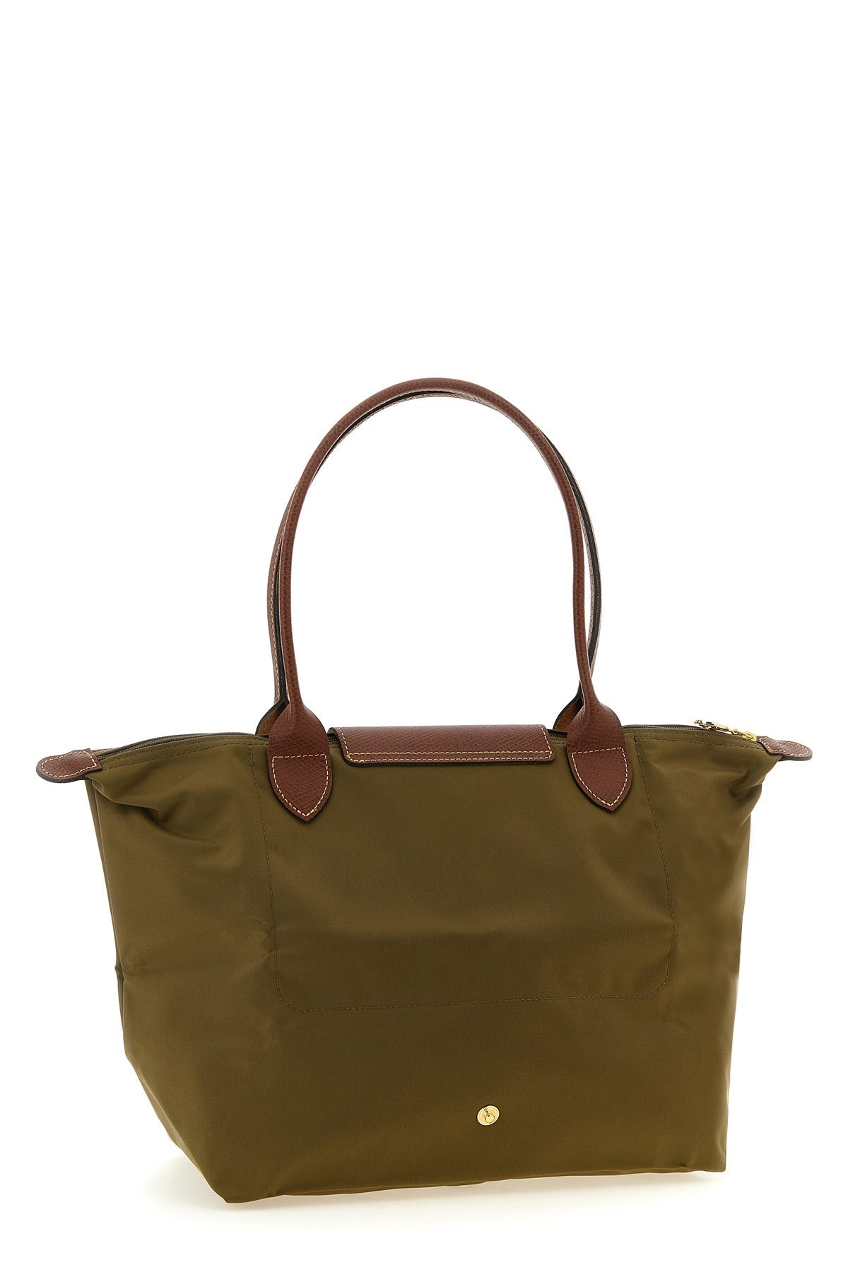 The 'M Le Pliage Original' Olive Green Shoulder Bag