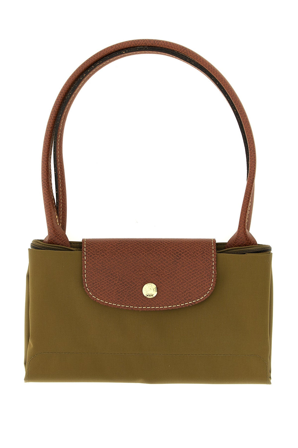 The 'M Le Pliage Original' Olive Green Shoulder Bag