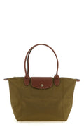 The 'M Le Pliage Original' Olive Green Shoulder Bag