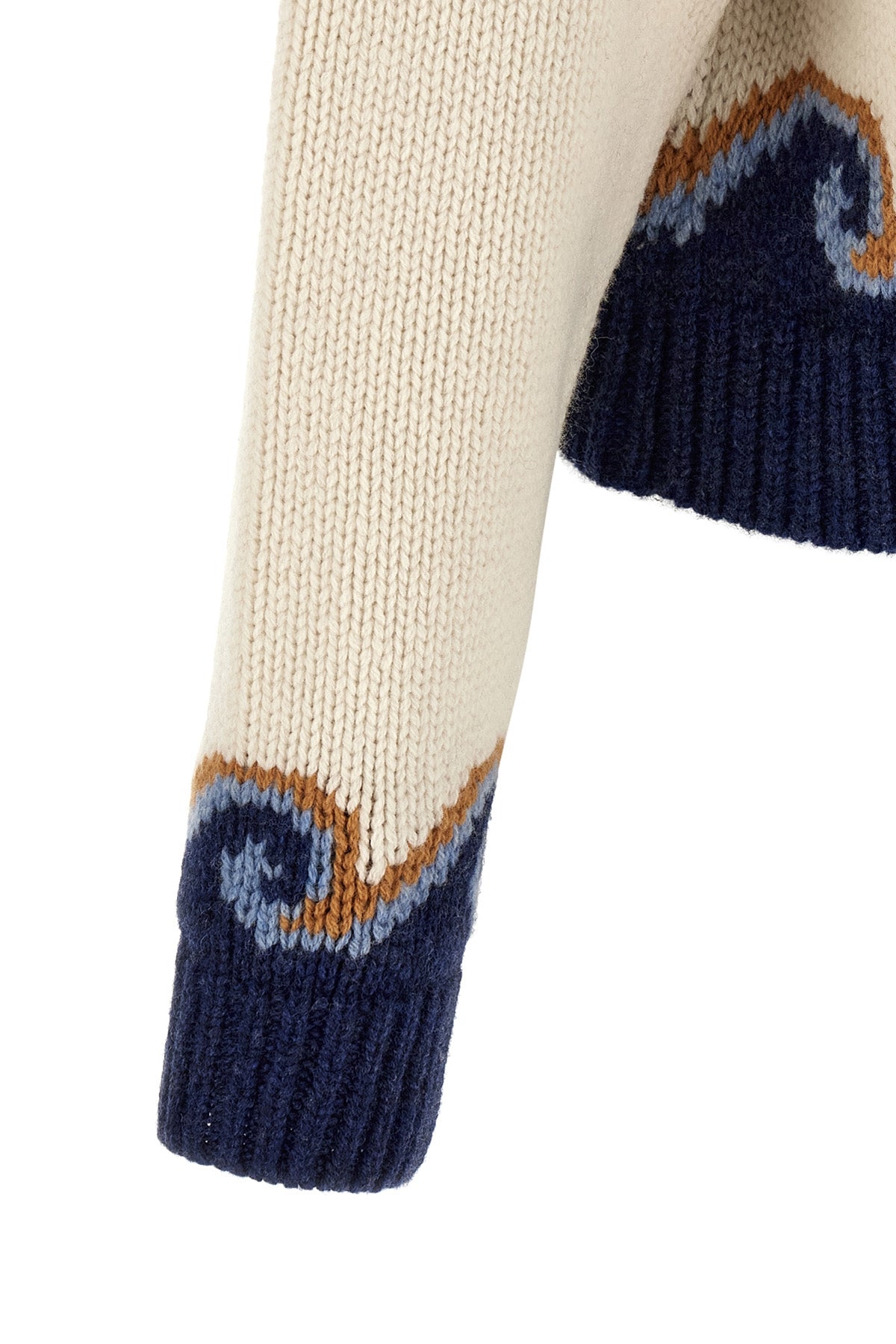 ALANUI Virgin Wool Sweater With Jacquard Knit