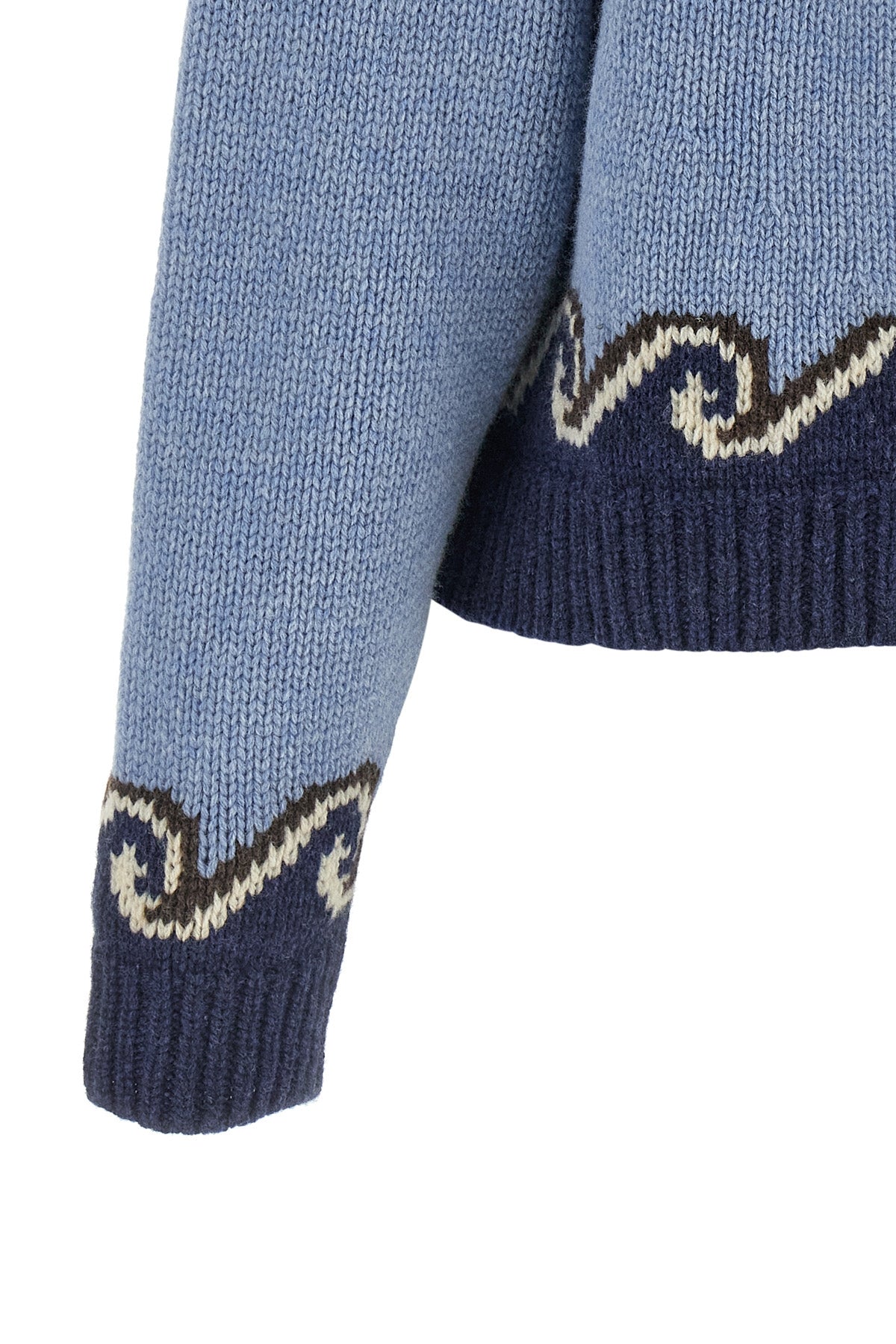 Alanui Virgin Wool Sweater with Jacquard Motif