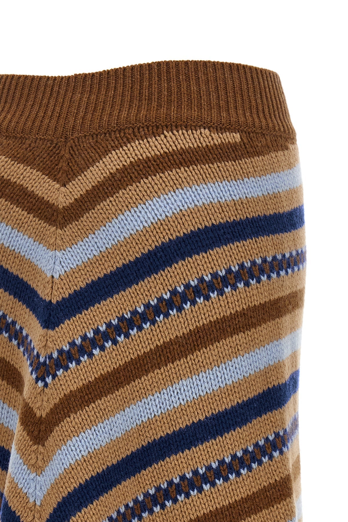 Alanui Jacquard Knit Midi Skirt