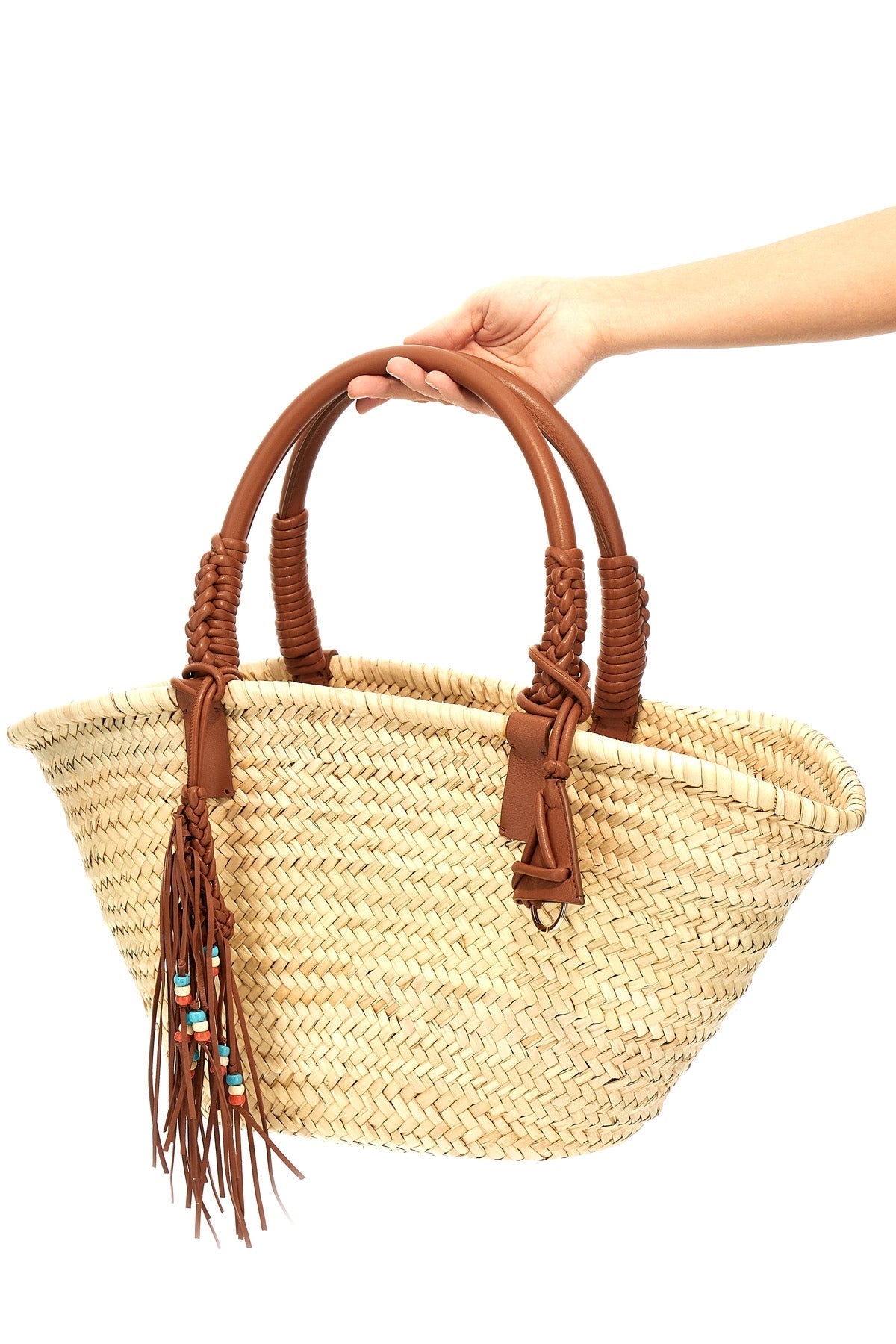 'Icon Palm Leaf Big' Tote Bag
