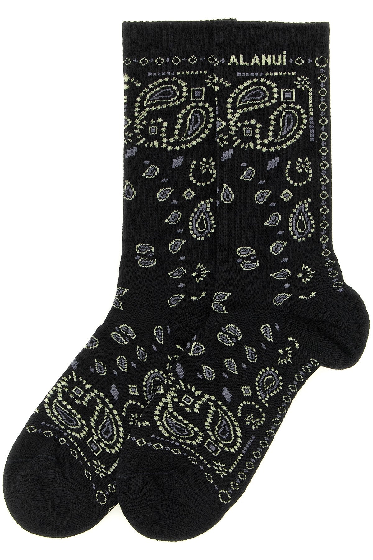 ALANUI Bandana Motif Socks