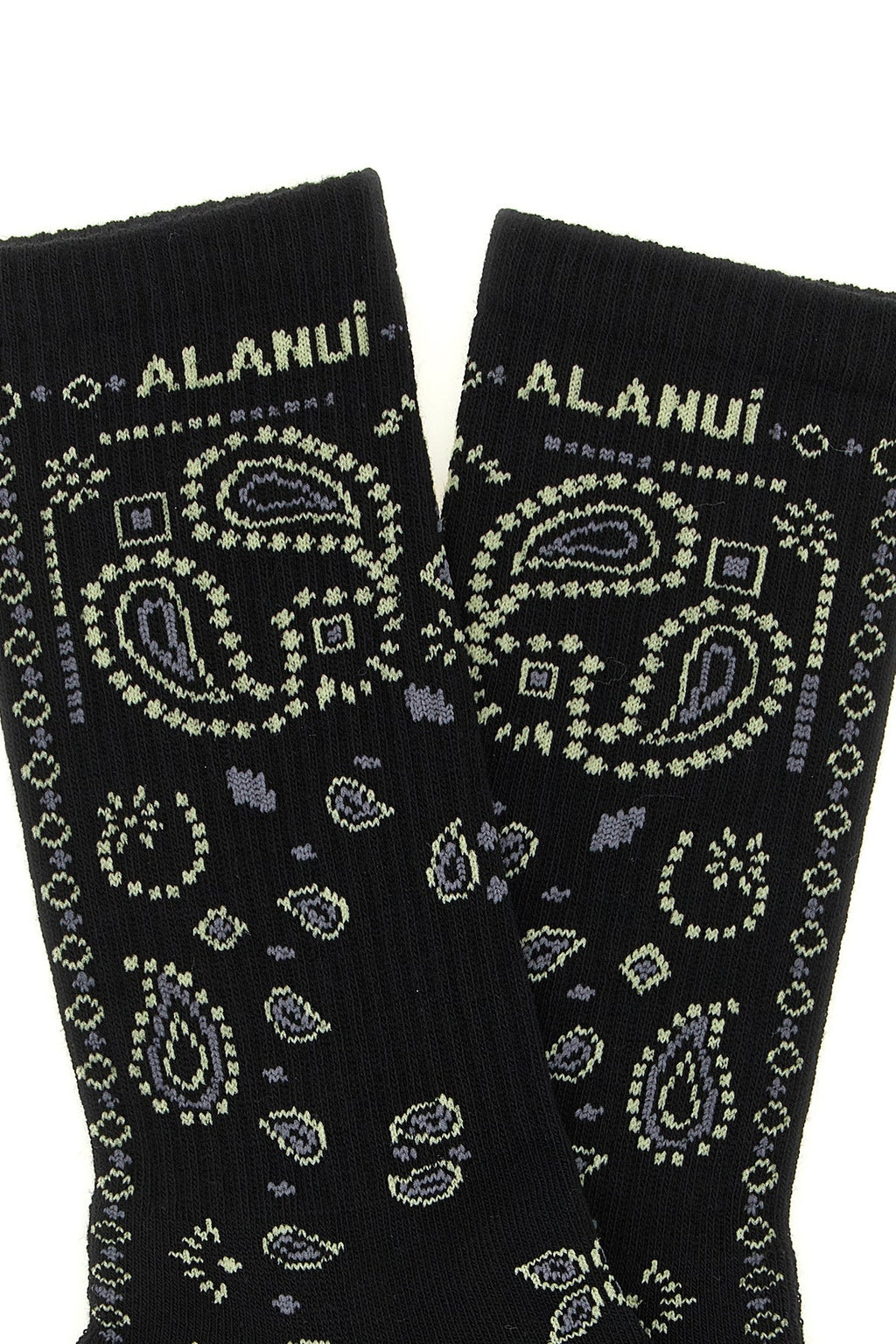 ALANUI Bandana Motif Socks
