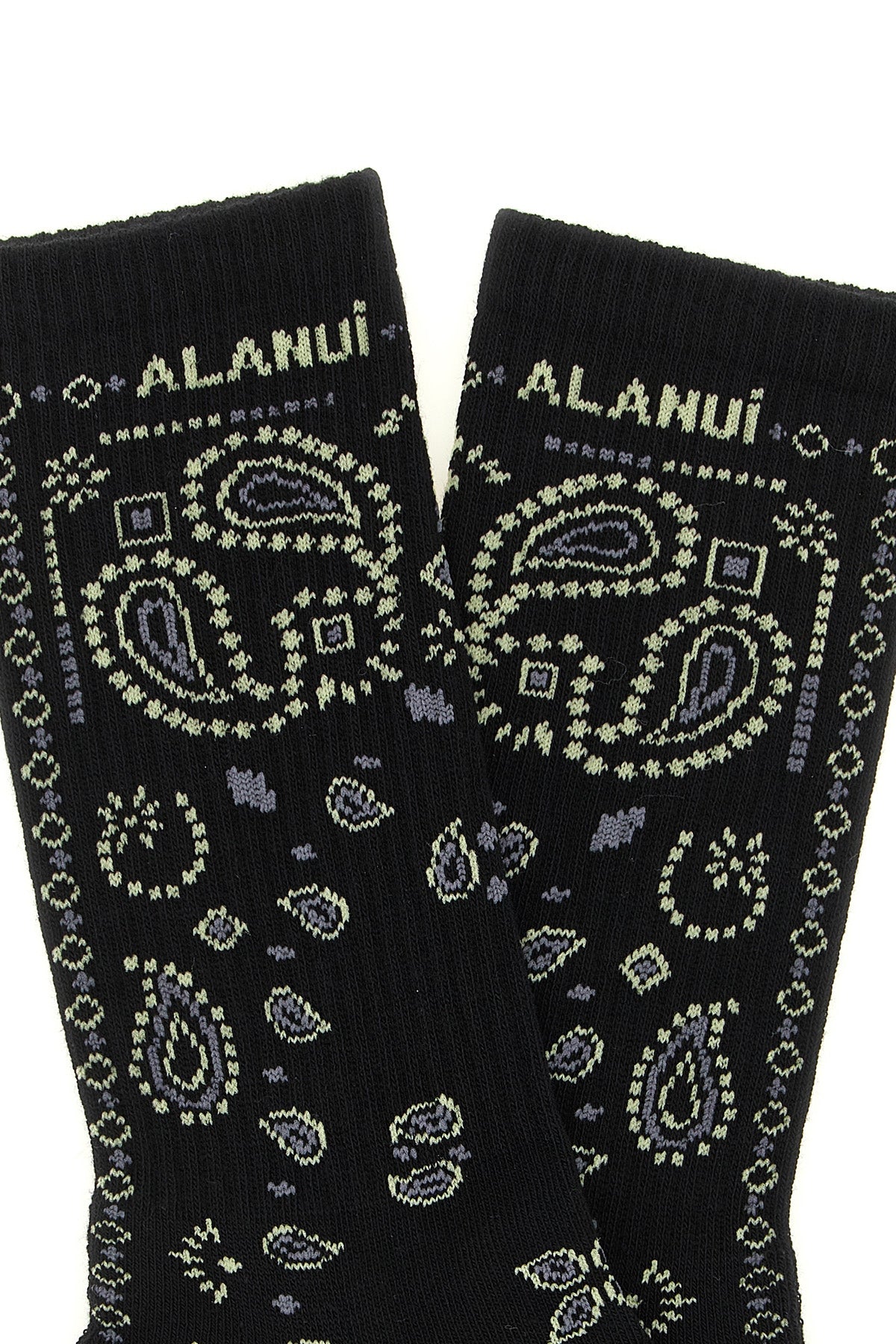 ALANUI Bandana Motif Socks
