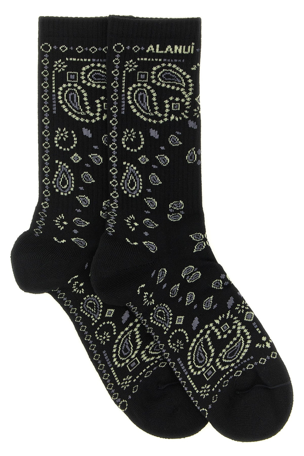 ALANUI Bandana Motif Socks