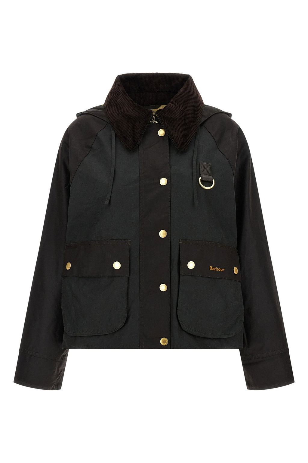 Reighton Wax Jacket with D-Ring Detail